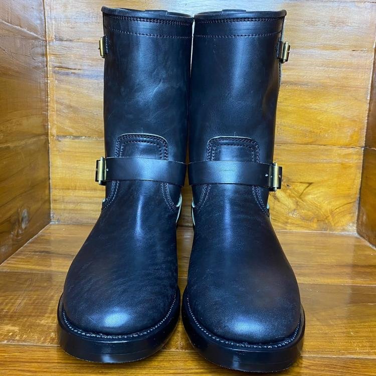 Briselblack 10” Engineer Boots “The Keeper” 3.0   Unstructured Toe Box